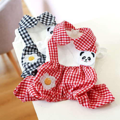 Pet Bichon Pometrian Cat and Dog Одежда весна и осень маленькая собачья комбинезон осень четвероногий одежда тонкая