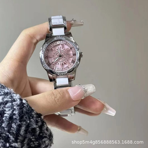 Crown Kallie【旋转雪花】满天星系列旋转全自动女士腕表ck8123