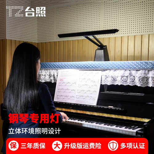 台照钢琴灯琴键谱架全覆盖