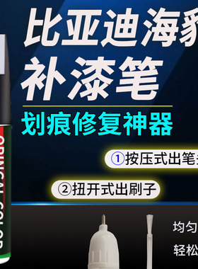 比亚迪海豹06/06GT/07补漆笔暖色烟茶兰特蒂斯灰雪域白色车漆神器