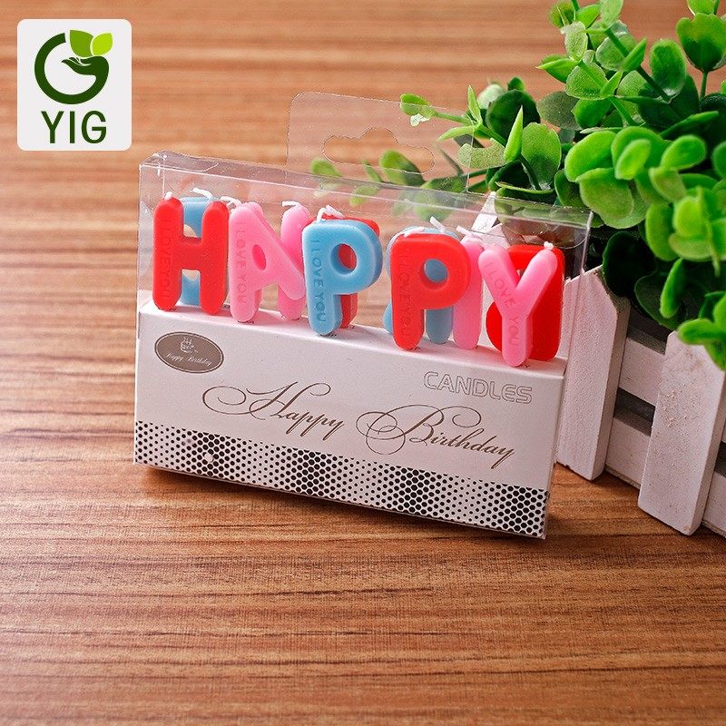 HAPPY生日定制无烟香薰蜡烛浪漫派对家用餐桌摆件数字PVC独立包装,节庆用品/礼品,蜡烛,淘宝优惠券,粉丝福利购,淘宝优惠卷