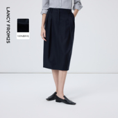 新款 朗姿简约高级感优雅花苞裙半身裙2026年春季 漾25系列