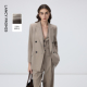马甲 新款 西裤 通勤2026年春季 气质百搭时尚 朗姿羊毛条纹西服西装
