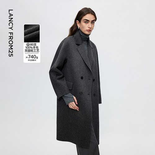 立领设计 一手长廓形 进口白鹅绒