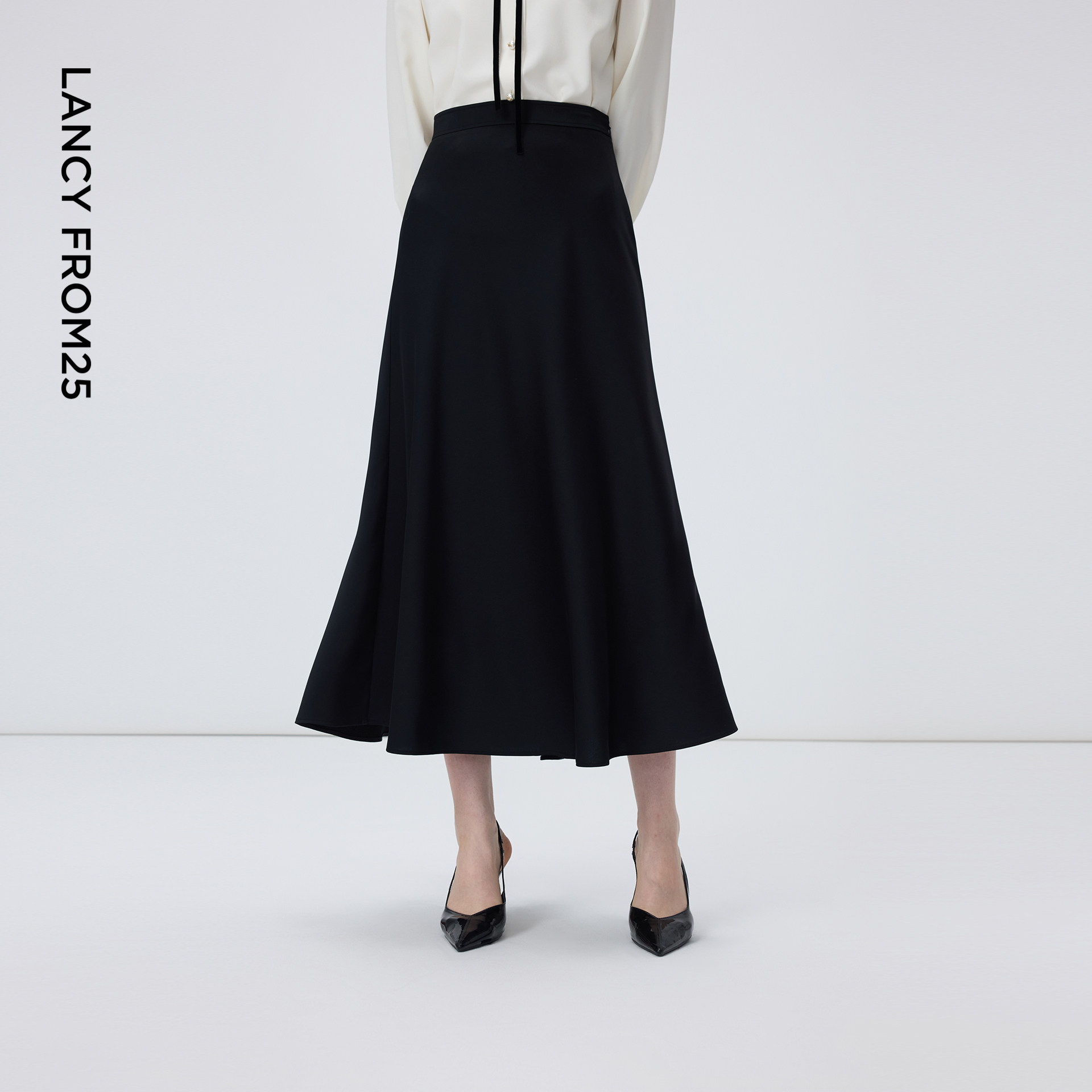 【MONEY HONG】朗姿缎面优雅气质垂坠感鱼尾半身裙2026年春季新款,女装/女士精品,半身裙,淘宝优惠券,粉丝福利购,淘宝优惠卷