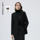 新款 百搭2026年春季 女 半身裙时尚 朗姿羊毛高智通勤风气质短外套