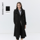 收腰正肩风衣高级感气质时尚 朗姿25复古法式 新款 外套女秋季 中长款