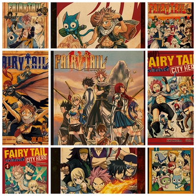 宿舍牛皮纸动漫海报18包邮