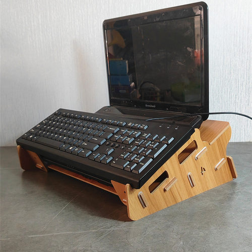 笔记本电脑增高架散热键盘托架