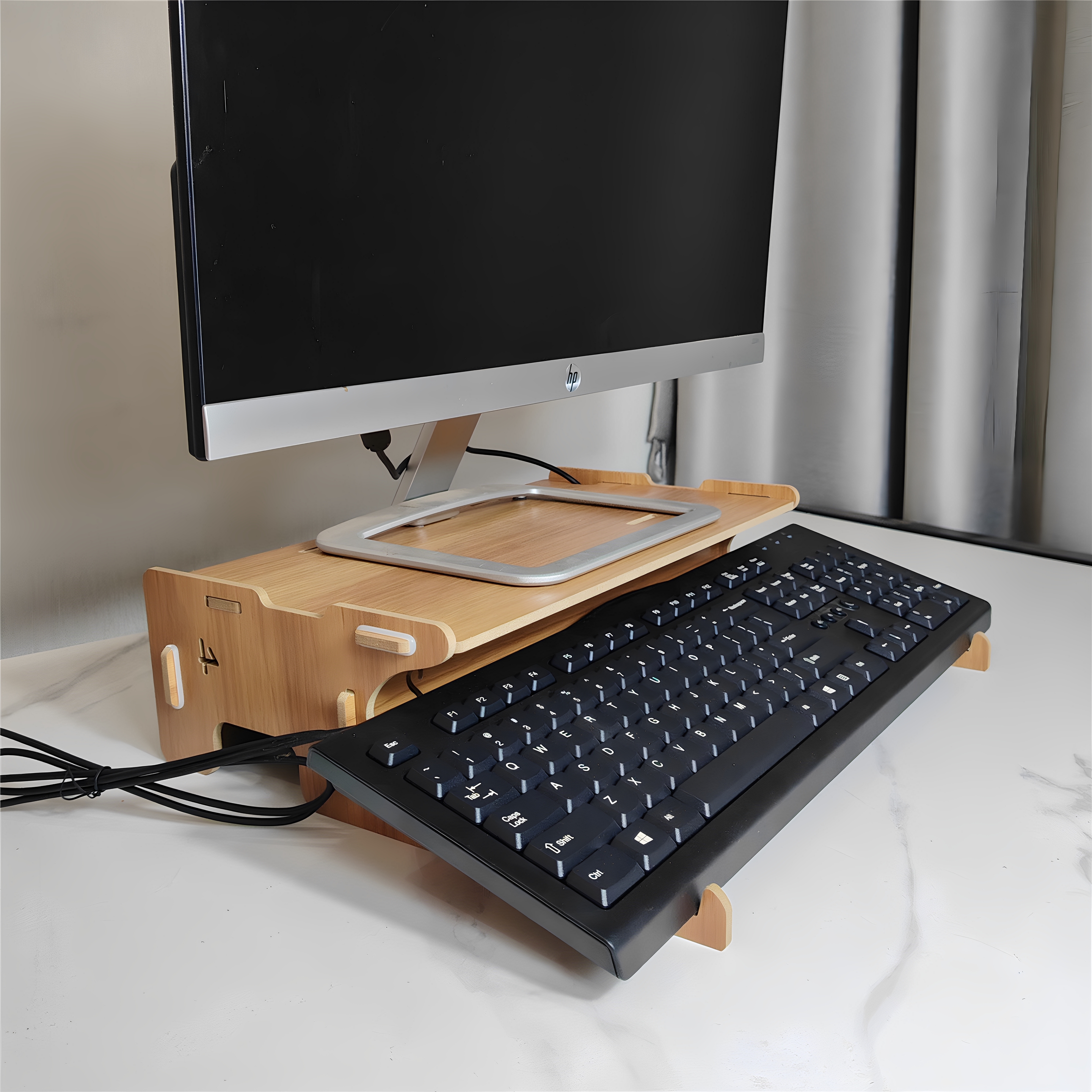 台式电脑增高架桌面书房垫高底座