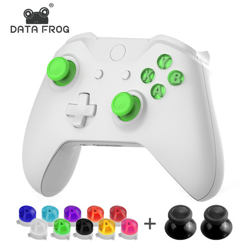 Xboxones手柄透明水晶ABXY按键