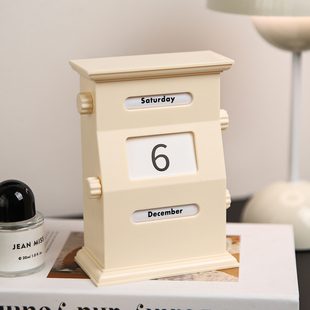 创意复古日历台历办公室桌面ins装饰摆件小众离职送同事生日礼物