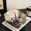 水果盘客厅茶几家用轻奢高档小众高级感2025新款 饰品摆件 高颜值装