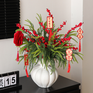 乔迁之喜新居结婚婚房氛围布置装饰搬家入宅仪式用品桌面花束摆件