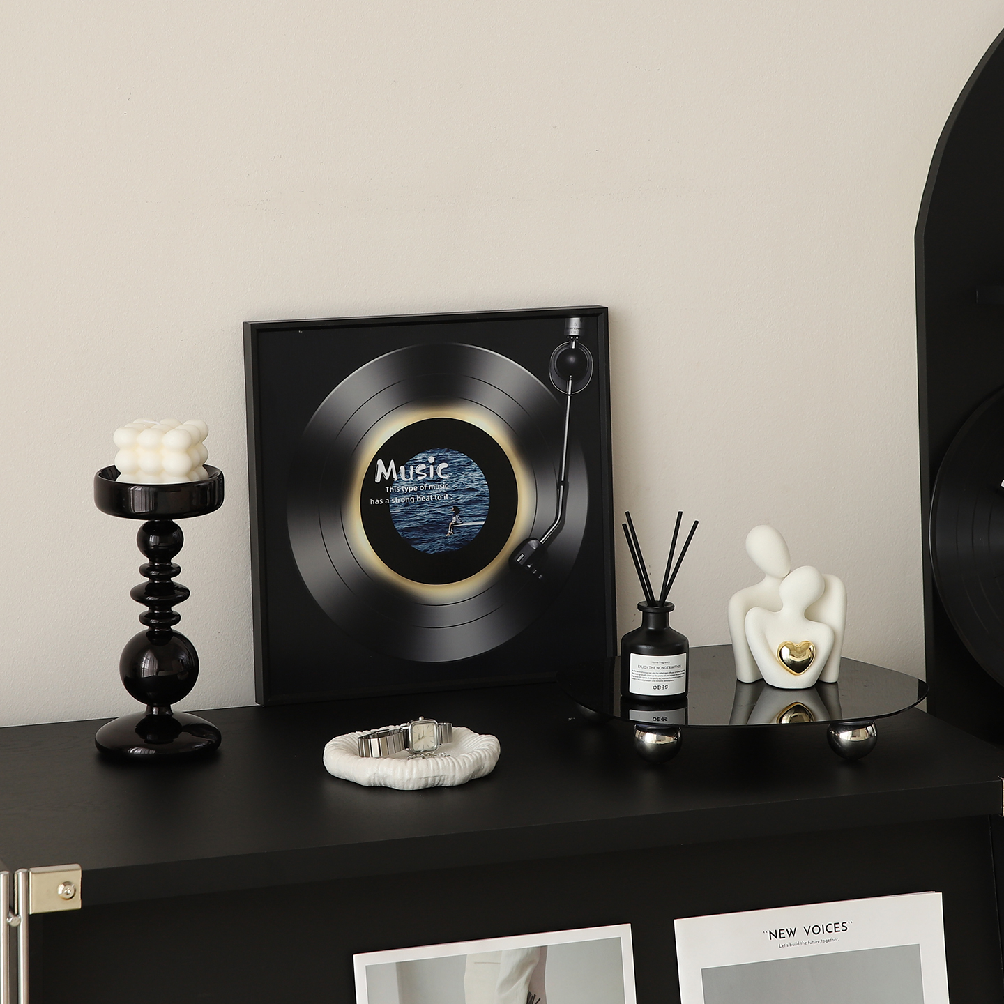 入户门玄关装饰摆件客厅轻奢高档鞋柜电视机柜台面装饰品家居好物