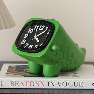 轻奢高档桌面时钟摆件表摆台式电子数字钟表摆放式客厅玄关装饰品