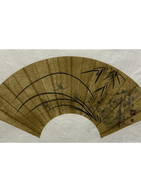 68X34厘米装饰国画纯手绘酒店仿古花鸟四尺四开兰花AE5082601-15