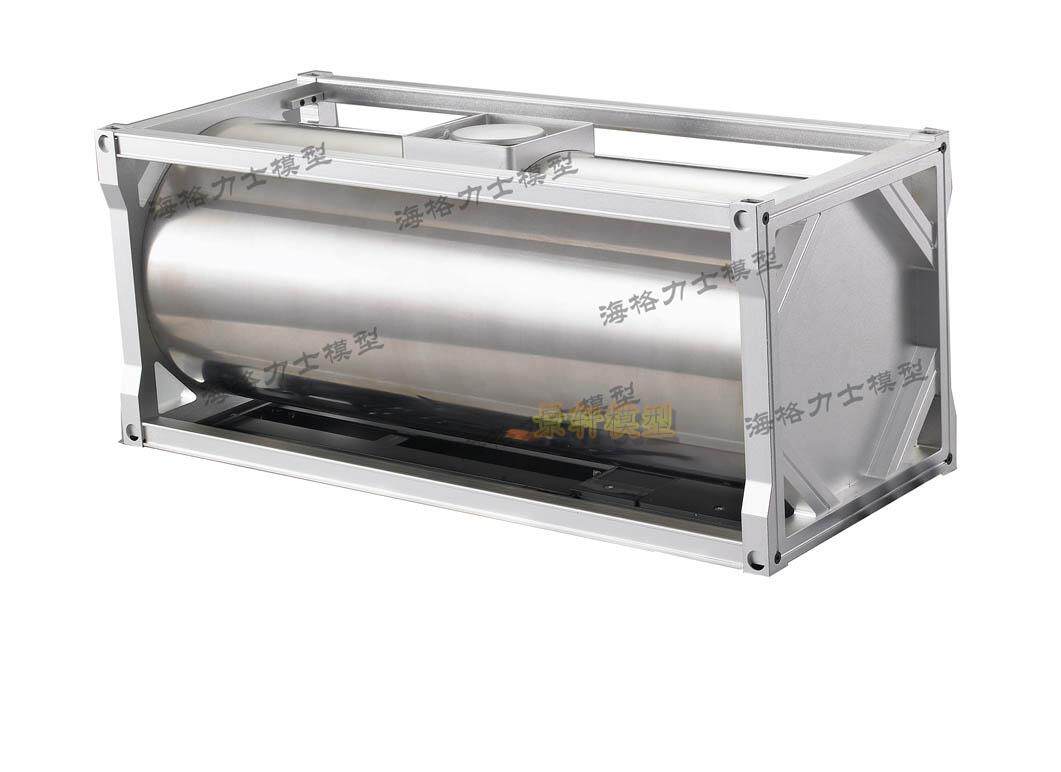 1/14国产油罐 20尺油罐车 金属油罐 田宫拖头适用