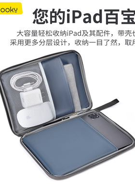 ipad包手提包平板包电脑包180°全开适用苹果ipad包air7华为10英寸小米7s pro保护套iPadpro7内胆包air11英寸