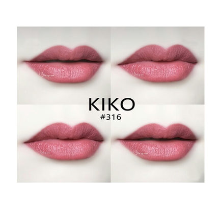 意大利kiko316磁石口红小金管329 3系哑光丝绒1系132 116 105 107