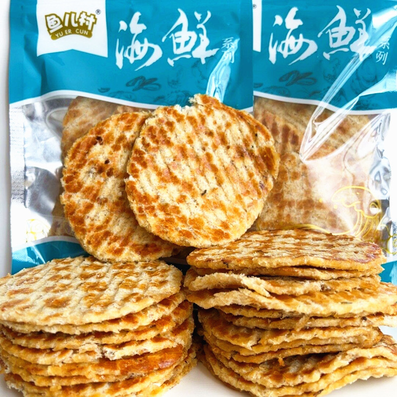 大连特产香鱼片烤鱼片500g大包装250g狭鳕鱼片即食海鲜零食小吃