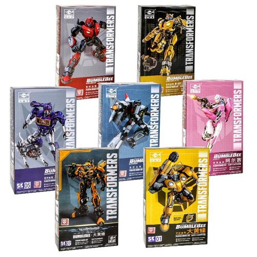 小号手变形金刚拼装千斤顶擎天柱