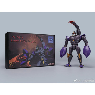 再版 ROBOTtoys RT-D01巨蝎勇士毒敌代王蝎子超能猛兽侠变形玩具