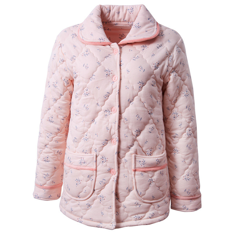 圆人睡衣女秋冬款保暖单件上衣中年妈妈三层夹棉服开衫大码家居服,女士内衣/男士内衣/家居服,睡衣上装,淘宝优惠券,粉丝福利购,淘宝优惠卷