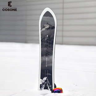COSONE单板滑雪板野雪板燕尾板高山自由式粉雪板男女滑雪装备