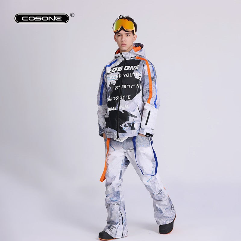 COSONE单板滑雪服男女防风雪套装