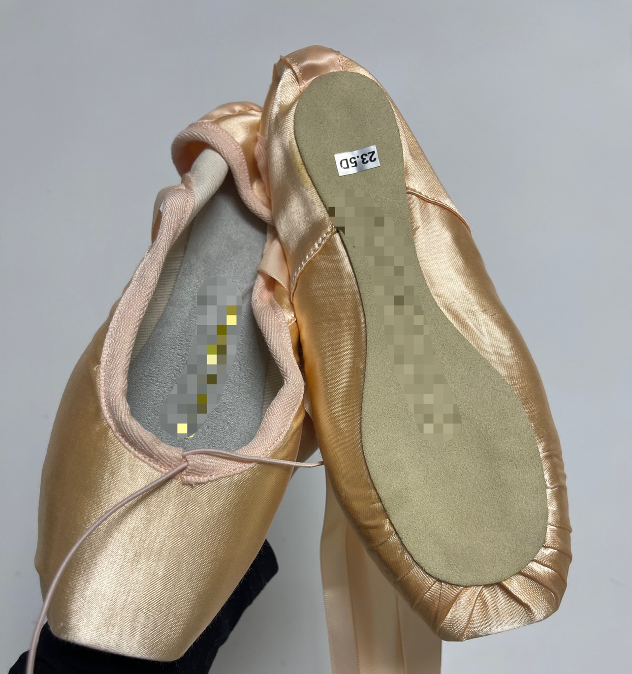 瑕疵日本楦小头软足尖鞋芭蕾1-3级考级芭蕾舞鞋女孩初学软底中芭