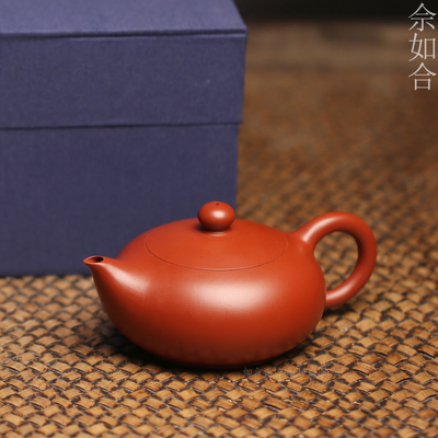 凤雏140cc宜兴原矿朱泥功夫茶壶