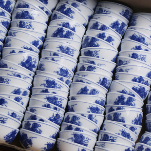 潮州枫溪老货高温釉下彩碗型功夫茶杯瓜藤兰彩易清洗不留茶渍安全