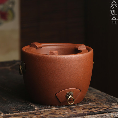 红泥战鼓炭炉耐热风炉煮茶煮水炉