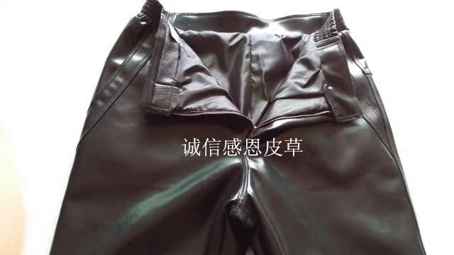 Pantalon cuir homme - Ref 1483221 Image 4