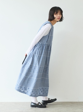 日代bulle de savon flower jacquard skirt 26SS 花卉提花连衣裙