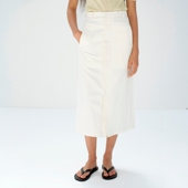 AURALEE 26SS WOOL LINEN 日代 SKIRT COTTON 羊毛棉麻半身裙