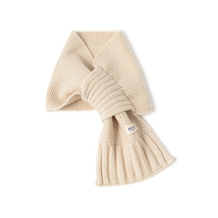 Stepped BOY Rib Stole 护颈保暖交叉针织围巾 日代 25AW BEAMS