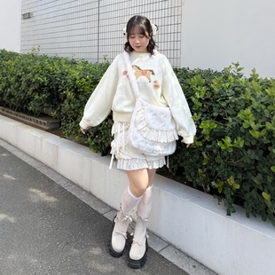 日代 merry jenny Sugar Frill Pumpkin Pants 25AW 糖霜南瓜裤