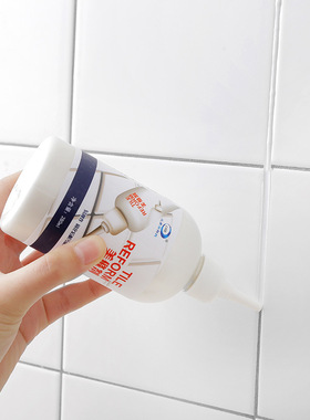 防水美缝剂地砖专用白色真胶填缝剂美缝胶陶瓷砖裂痕防霉勾勾缝剂