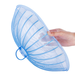 3个装圆形迷你食物罩饭菜罩厨房防蝇防虫菜罩圆形盖菜罩子食物罩