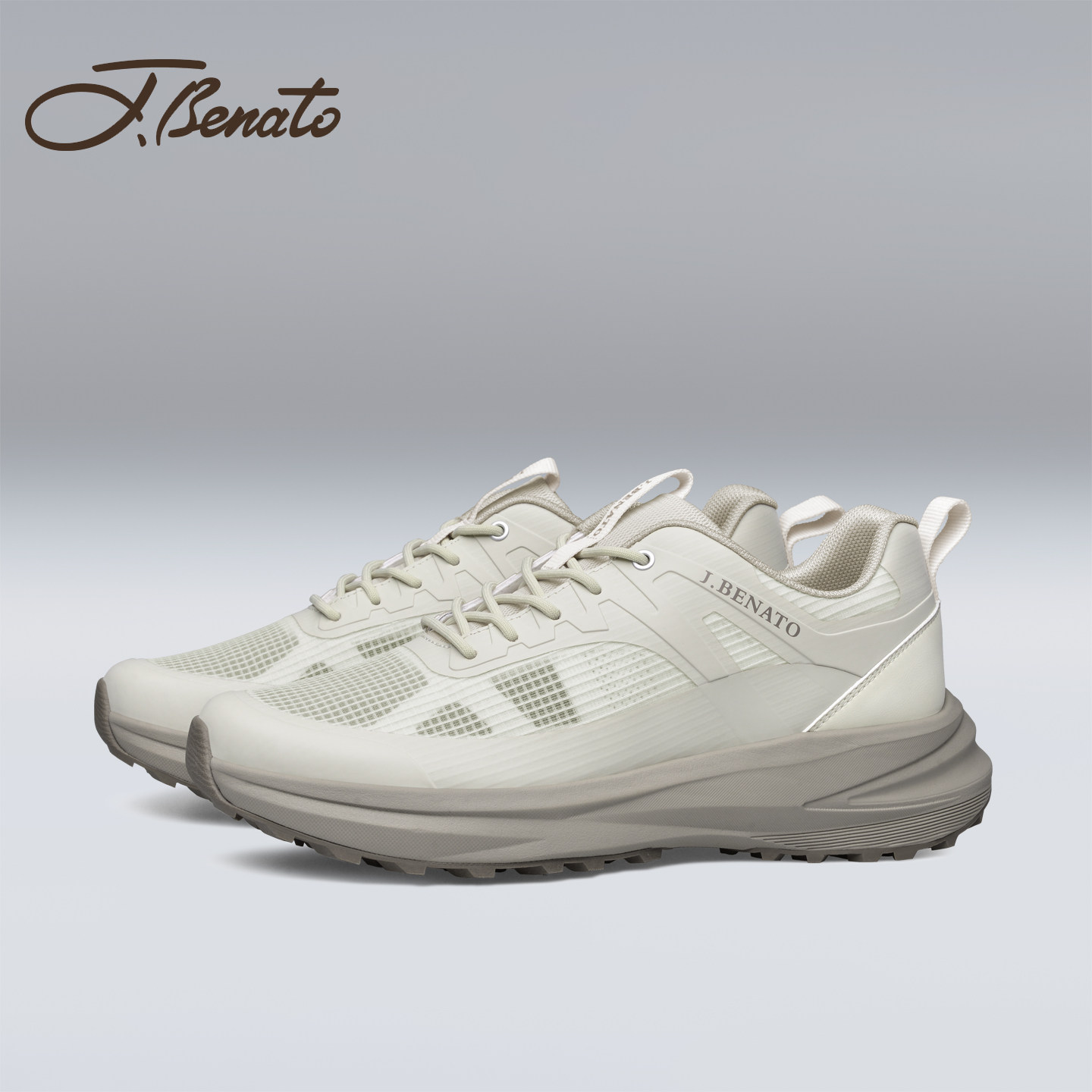 宾度男鞋26春夏季新款男士运动鞋男薄款透气网面鞋厚底增高休闲鞋