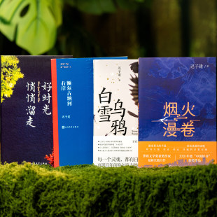 烟火漫卷 白雪乌鸦 经典 版 十点读书 生命如歌迟子建文集全4册好时光悄悄溜走 本现代当代小说散文精选集 额尔古纳河右岸