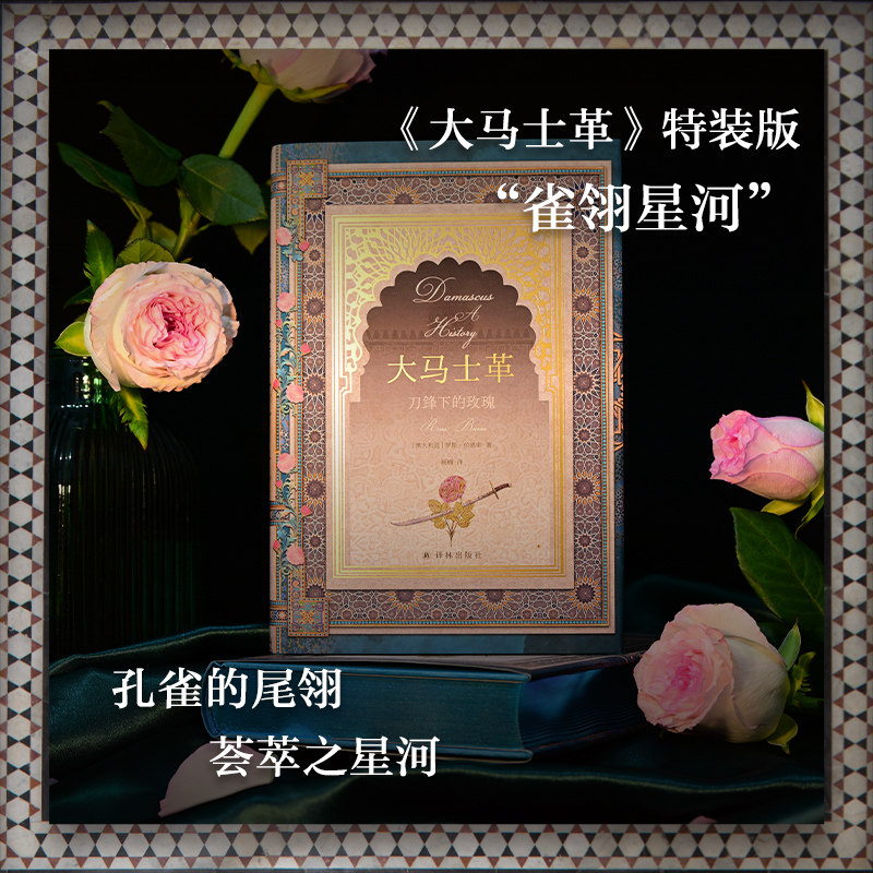 【方尖碑特装】大马士革：刀锋下的玫瑰 历史读物全面概述地球上古老城市之一的考古建筑历史著作中东地区亚述波斯希腊罗马大都会