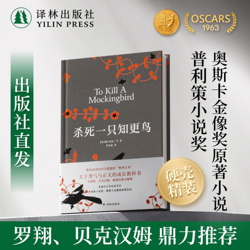 杀死一只知更鸟译林出版罗翔推荐