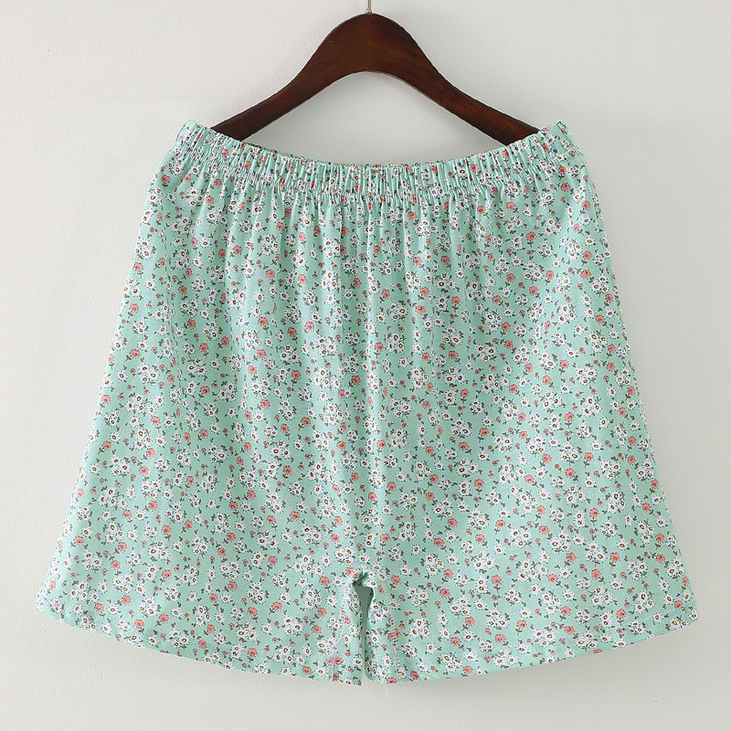 纯棉高腰深裆大码老人女士妈妈平角内裤大裤衩防走光家居五分短裤在类目 女士内衣/男士内衣/家居服, 内裤中 - 来自Buy2taobao.com提供专业的淘宝代购服务