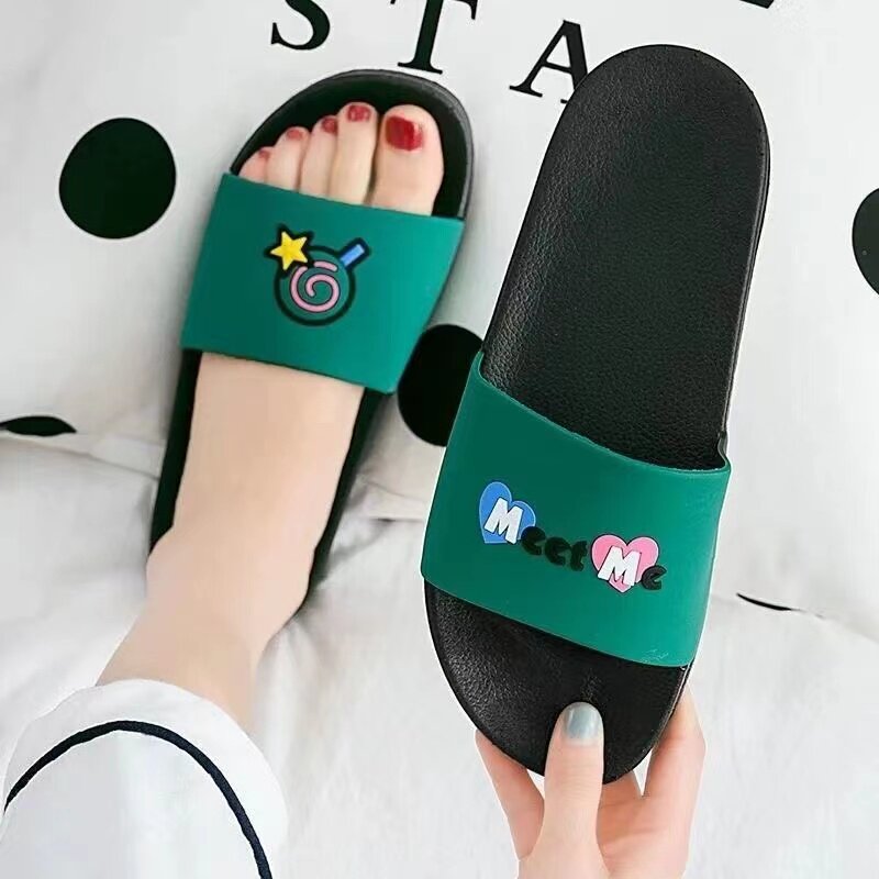 ins少女心拖鞋女夏天居家用浴室防滑外穿凉拖鞋室内洗澡防臭凉鞋