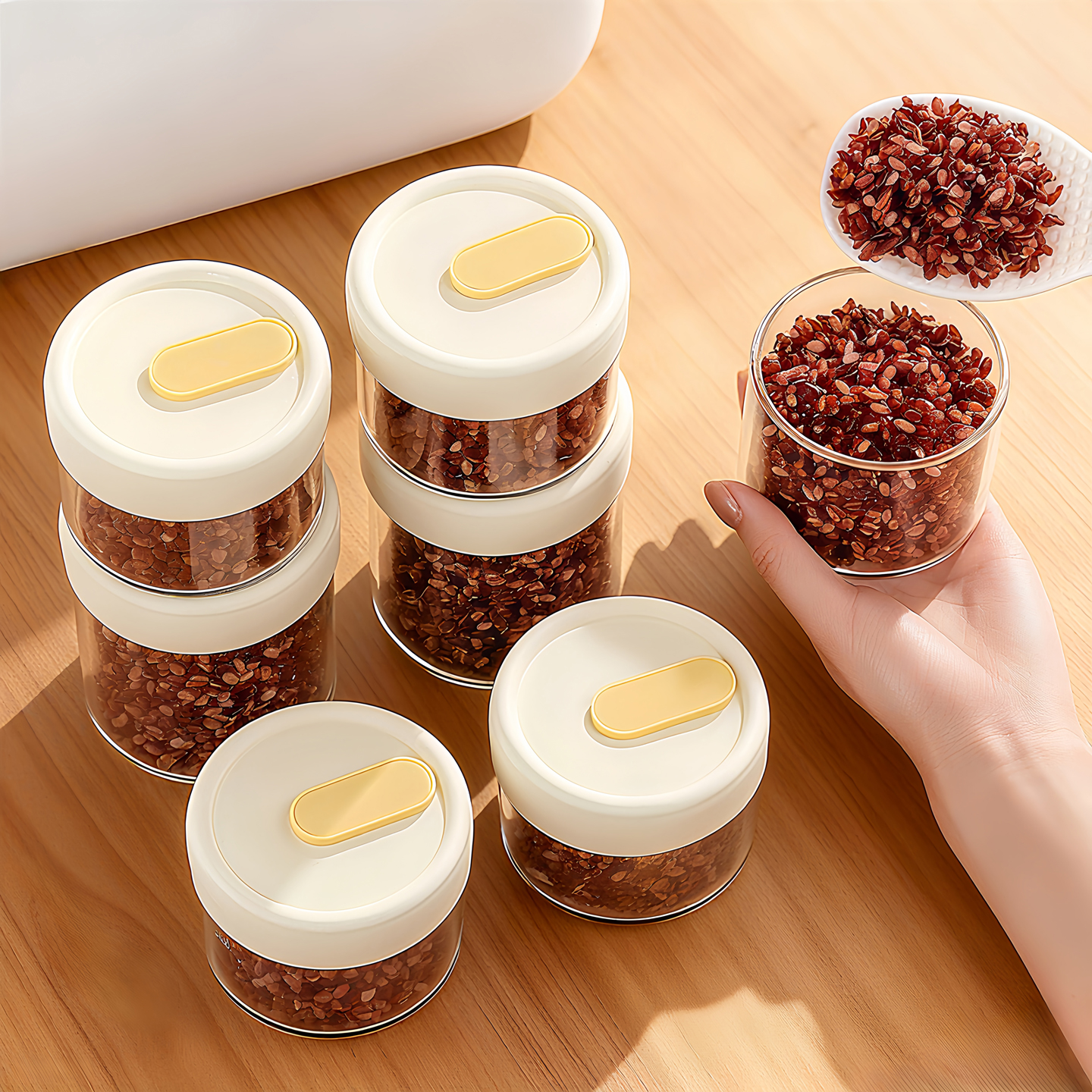 糙米饭分装盒减脂定量小饭盒