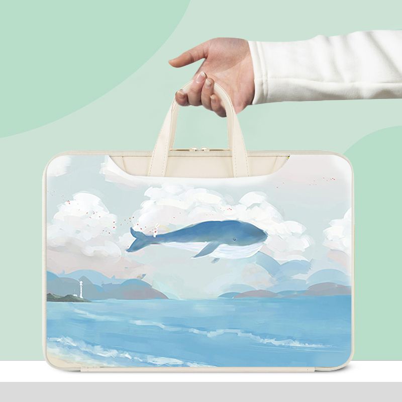 手提包，大容量可放键盘，多功能