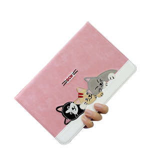 适用苹果ipadair2平板9.7英寸mini7保护套iPad11代卡通10.2硅胶a1893爱派10代5防摔air6保护壳Air4全包a16套9